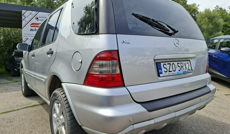 Mercedes ML 320 4×4, Reduktor, Klimatronic, Szyberdach, Automat, Hak, PDC W163 (1998-2005) full
