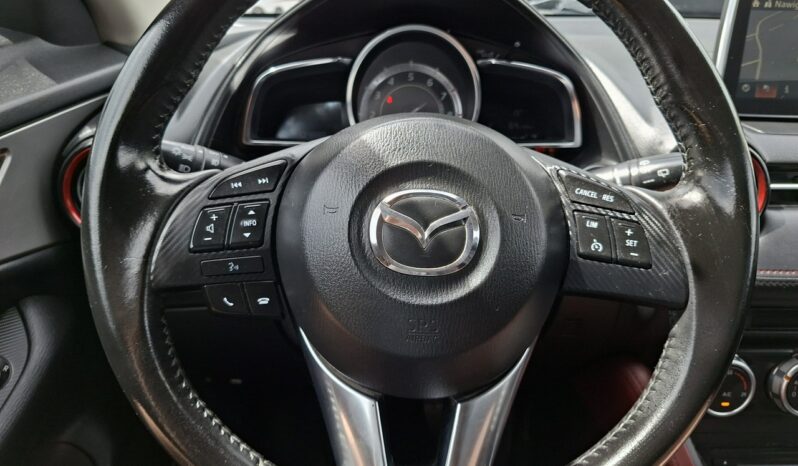 Mazda CX-3 4×4, Klimatronic, Nawigacja, Reflektory LED, PDC, 2 kpl. kół full