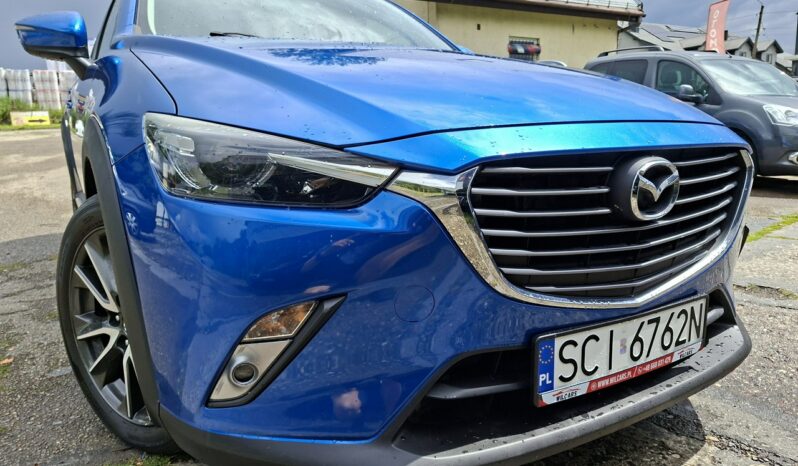 Mazda CX-3 4×4, Klimatronic, Nawigacja, Reflektory LED, PDC, 2 kpl. kół full