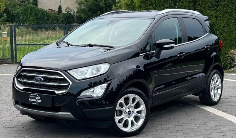 Ford EcoSport 1.0 EcoBoost GPF Titanium NAVI KAMERA GRZANE FOTELE BLISS KEYLESS B&O SERWISOWANY BEZWYPADKOWY GWARANCJA full
