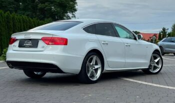 Audi A5 Sportback 2.0 TDI Quattro S tronic S-line Xenon Navi Kamera GrzaneFotele BiałaPerła Serwisowana Bezwypadkowa full