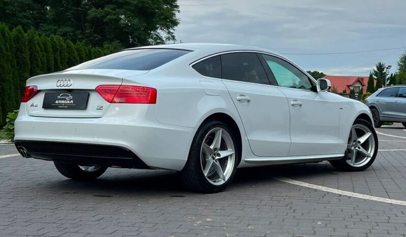 Audi A5 Sportback 2.0 TDI Quattro S tronic S-line Xenon Navi Kamera GrzaneFotele BiałaPerła Serwisowana Bezwypadkowa full