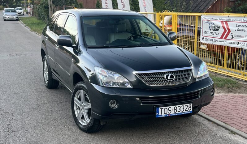 LEXUS RX400H 3.3 V6 272KM HYBRYDA 4×4 – AUTOMAT – KAMERA COFANIA – SKÓRA – XENON full