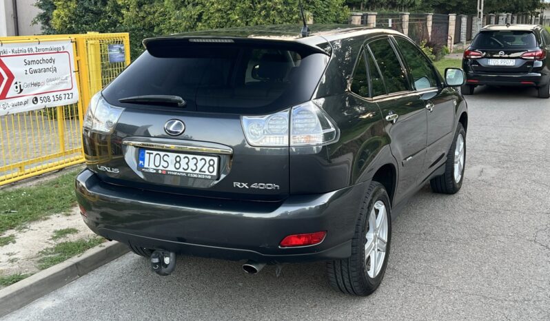 LEXUS RX400H 3.3 V6 272KM HYBRYDA 4×4 – AUTOMAT – KAMERA COFANIA – SKÓRA – XENON full