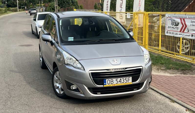 PEUGEOT 5008 2.0 HDI 150KM – KLIMATRONIC – 7 FOTELI – MANUAL full