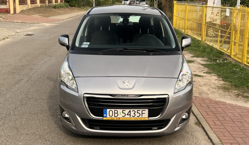 PEUGEOT 5008 2.0 HDI 150KM – KLIMATRONIC – 7 FOTELI – MANUAL full