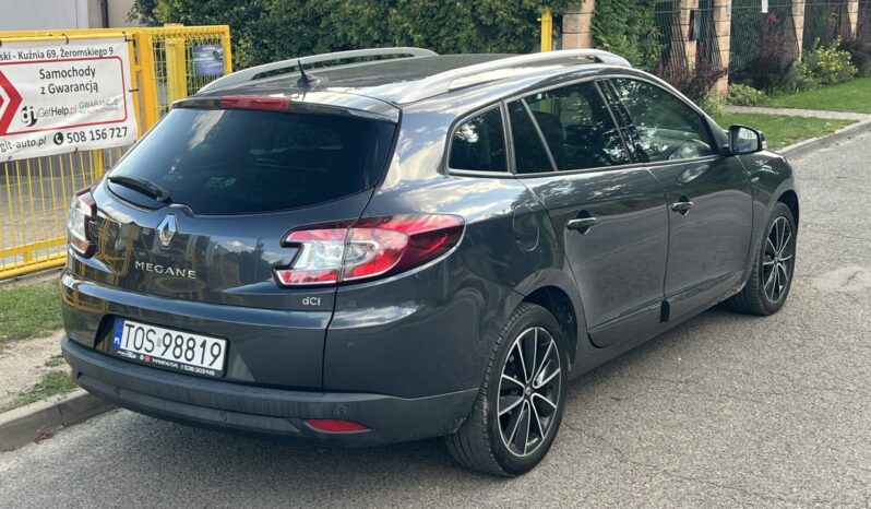 RENAULT MEGANE III 1.6 DCI 130KM – BOSE – KAMERA COFANIA – GRZANE FOTELE – KLIMATRONIC full