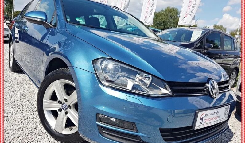 Piękny VW GOLF VII 1.4 turbo-122KM przeb 188tyś SERWIS 100ZWYPADEK 1 ROK GWARANCJI full