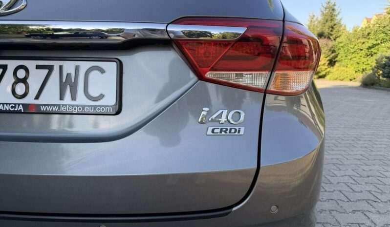 Hyundai i40 Kombi blue 1.7 CRDi DCT Premium full