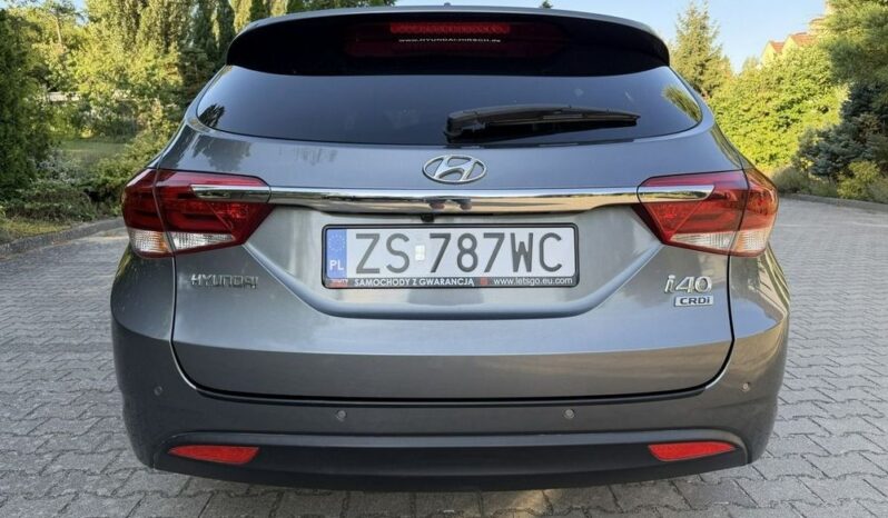 Hyundai i40 Kombi blue 1.7 CRDi DCT Premium full