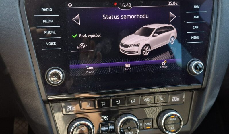 Škoda Octavia Klimatronic 2-stref, Podgrz. fotele + kierownica, DSG, Hak, CarPlay III (2013-) full