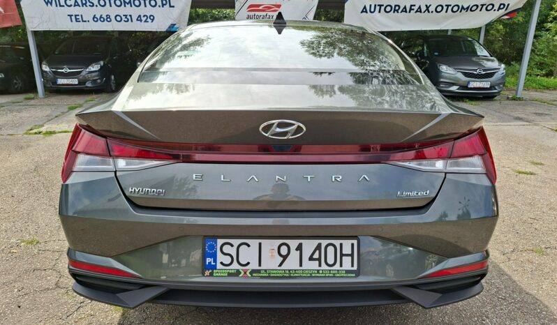 Hyundai Elantra Klimatyzacja, PL Salon, Czujniki parkowania, 2 komplety opon VII (2021-) full