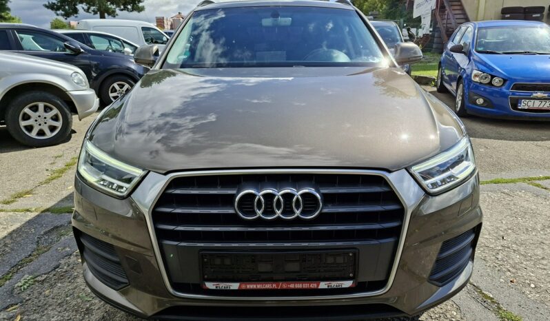 Audi Q3 Klimatronic 2-stref, Podgrz. fotele, Hak, Bi-Xenon, PDC, 2 kpl. kół I (2011-2018) full