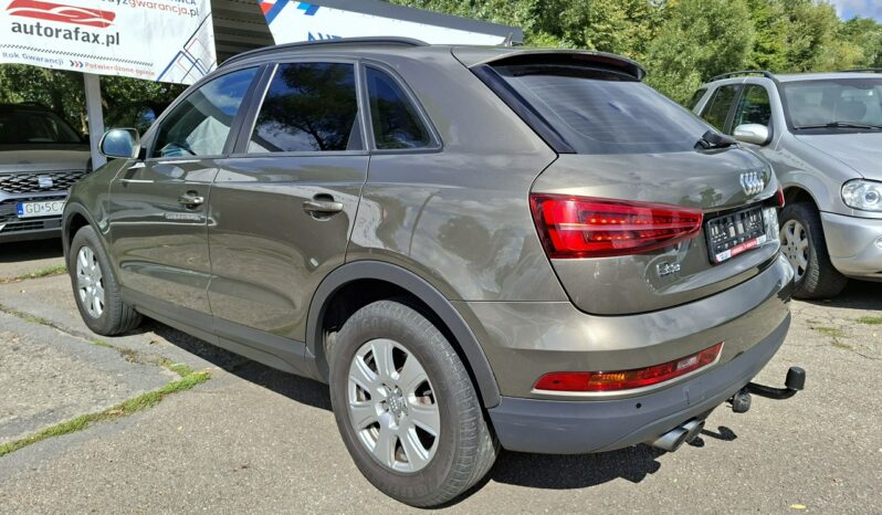Audi Q3 Klimatronic 2-stref, Podgrz. fotele, Hak, Bi-Xenon, PDC, 2 kpl. kół I (2011-2018) full