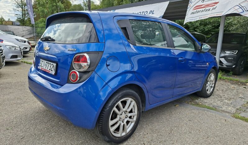Chevrolet Aveo Klimatyzacja, Podgrz. fotele, Ele szyby 4x, Czujniki park., 2 kpl. kół T30) (2011-) full