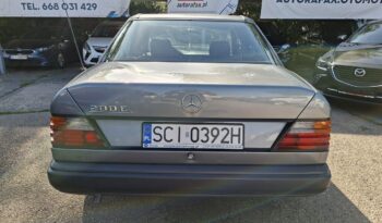 Mercedes E 200 Elektryczne szyby, Elektryczne lusterka, Skrzynia manualna W124 (1984-1997) full