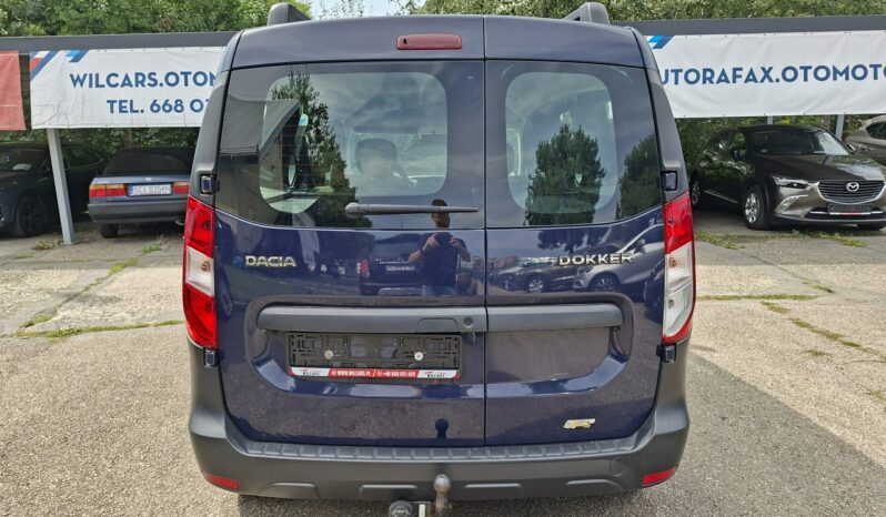 Dacia Dokker Klimatyzacja, Wahadło, Hak holowniczy, Ele szyby, Bluetooth full