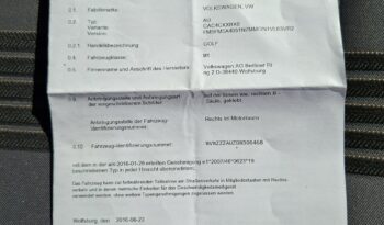Volkswagen Golf Klimatronic 2-stref, Podgrzewane fotele, Nawigacja, PDC 2x, 2 kpl. kół VII (2012-) full