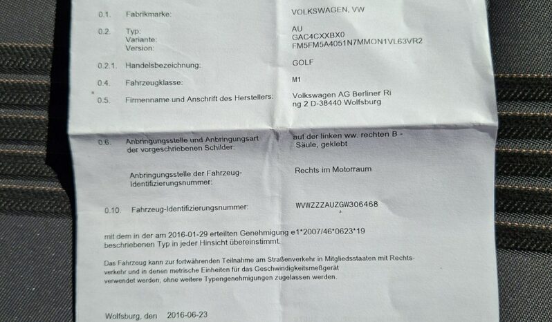 Volkswagen Golf Klimatronic 2-stref, Podgrzewane fotele, Nawigacja, PDC 2x, 2 kpl. kół VII (2012-) full