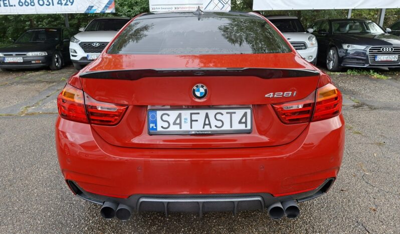 BMW 428 Klimatronic 2-stref, Skóra, Aktywny wydech, PDC 2x, Kamera cof., Navi I (F32/F33/F82) full