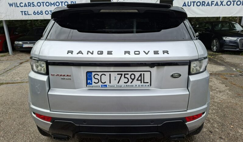 Land Rover Range Rover Evoque Klimatronic 2-stref, 4×4, Kamera cof., Nawigacja, PDC 2x, Meridian I (2011-2018) full