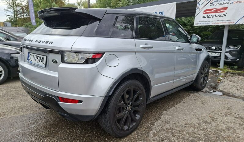 Land Rover Range Rover Evoque Klimatronic 2-stref, 4×4, Kamera cof., Nawigacja, PDC 2x, Meridian I (2011-2018) full