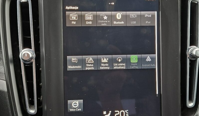 Volvo XC 40 Klimatronic, Nawigacja, CarPlay/AndroidAuto, PDC full