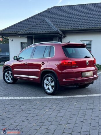 Volkswagen Tiguan 2.0 TDI 4Mot R-Style DSG Panorama Bixenon Skóra Grzane Fotele Serwisowany Bezwypadkowy Gwarancja full