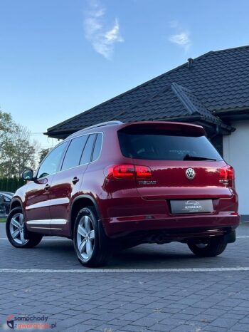 Volkswagen Tiguan 2.0 TDI 4Mot R-Style DSG Panorama Bixenon Skóra Grzane Fotele Serwisowany Bezwypadkowy Gwarancja full