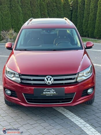 Volkswagen Tiguan 2.0 TDI 4Mot R-Style DSG Panorama Bixenon Skóra Grzane Fotele Serwisowany Bezwypadkowy Gwarancja full