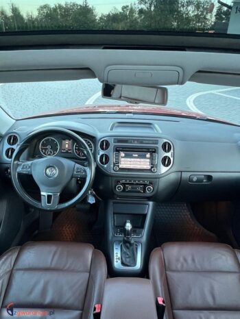 Volkswagen Tiguan 2.0 TDI 4Mot R-Style DSG Panorama Bixenon Skóra Grzane Fotele Serwisowany Bezwypadkowy Gwarancja full