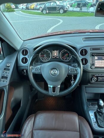 Volkswagen Tiguan 2.0 TDI 4Mot R-Style DSG Panorama Bixenon Skóra Grzane Fotele Serwisowany Bezwypadkowy Gwarancja full
