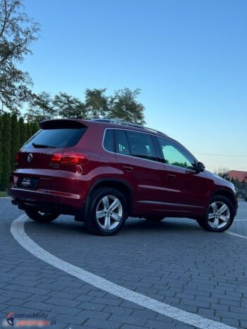Volkswagen Tiguan 2.0 TDI 4Mot R-Style DSG Panorama Bixenon Skóra Grzane Fotele Serwisowany Bezwypadkowy Gwarancja full