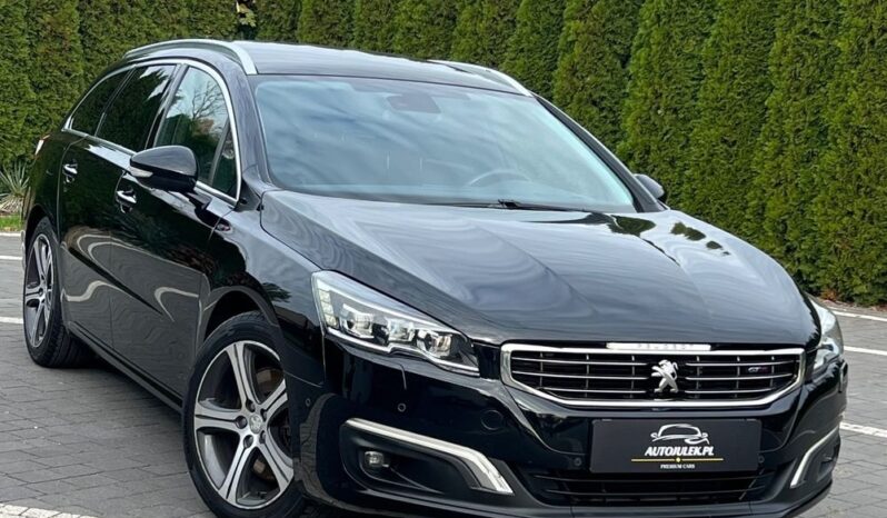 Peugeot 508 2.0HDi 180KM GT PANORAMA PÓŁSKÓRA FULL LED NAVI KAMERA SERWISOWANY GWARANCJA full