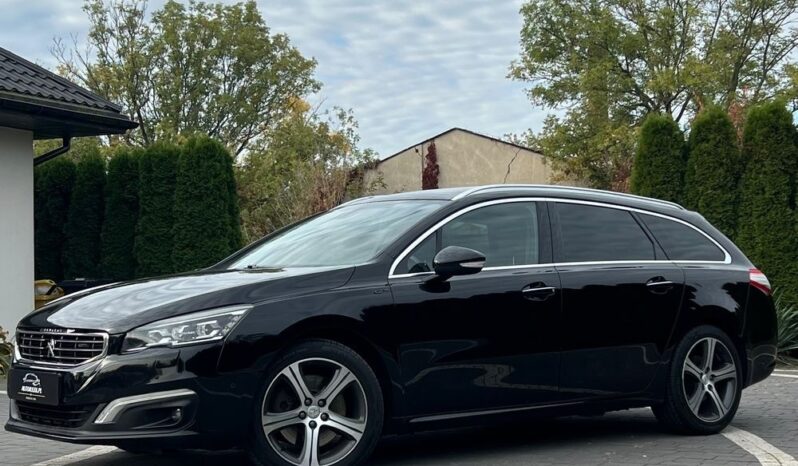 Peugeot 508 2.0HDi 180KM GT PANORAMA PÓŁSKÓRA FULL LED NAVI KAMERA SERWISOWANY GWARANCJA full