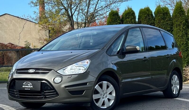 Ford S-Max 2.0 145KM Benzyna Lift Klimatronik Grzane Fotele Tempomat 7-osobowy Gwarancja full