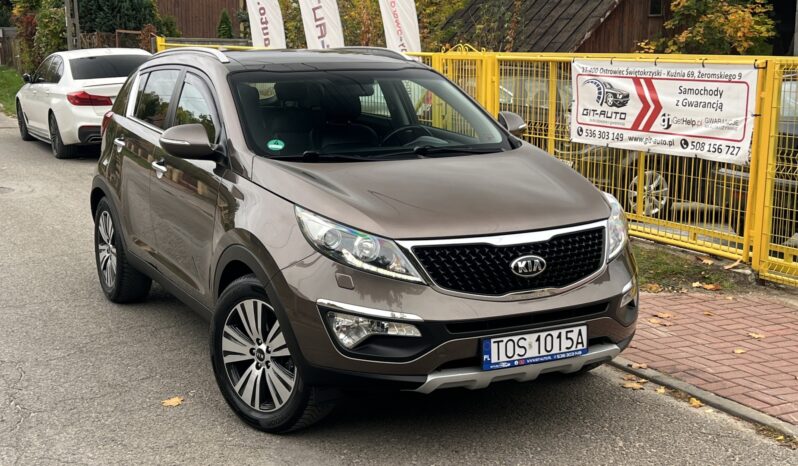 KIA SPORTAGE III LIFT 2.0 GDI 166KM – AUTOMAT – KAMERA – XENON – NAWIGACJA full