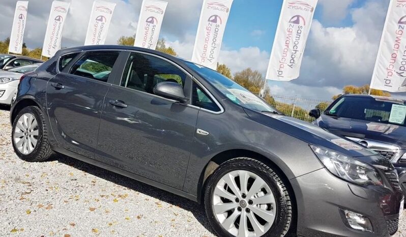 Piękny OPEL ASTRA 1.4 turbo 140KM przeb 194tyś COSMO SERWIS 1ROK GWARANCJI 100ZWYPADEK full