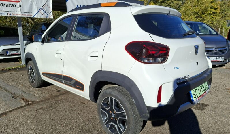 Dacia spring Klimatyzacja, Nawigacja, PDC, Kamera cofania, Skóra full
