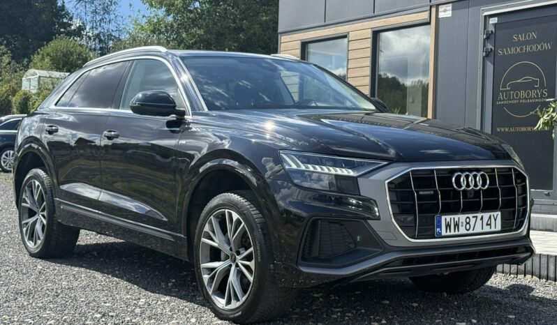 Audi Q8 FAKTURA VAT23/krajowy /os skrętna domyk full