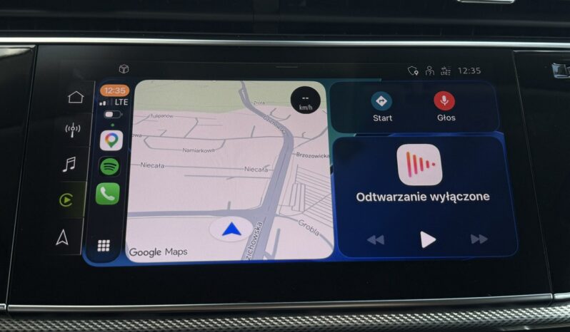 Audi Q8 FAKTURA VAT23/krajowy /os skrętna domyk full