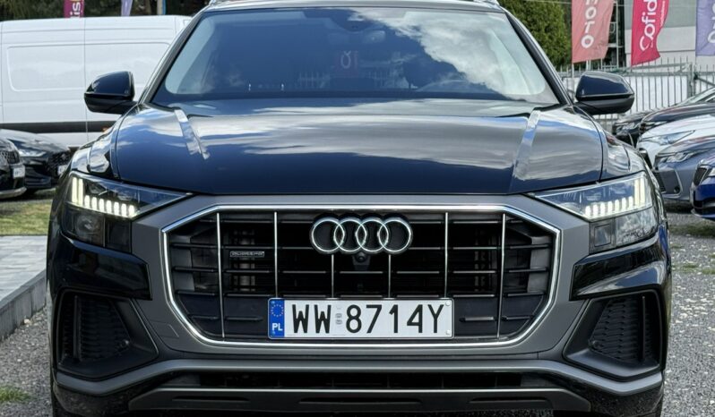 Audi Q8 FAKTURA VAT23/krajowy /os skrętna domyk full