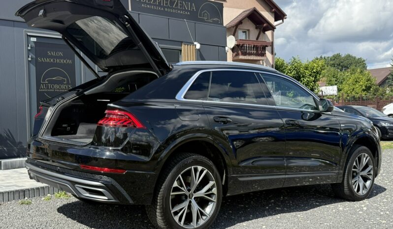 Audi Q8 FAKTURA VAT23/krajowy /os skrętna domyk full
