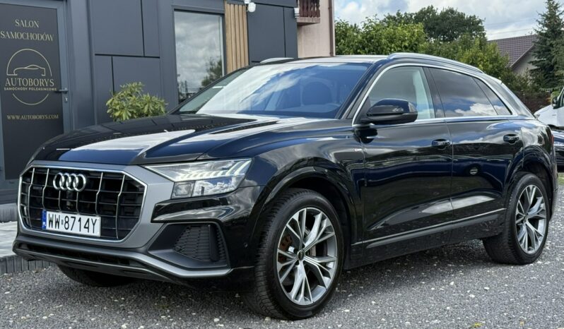 Audi Q8 FAKTURA VAT23/krajowy /os skrętna domyk full
