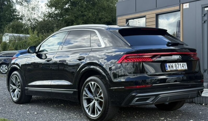 Audi Q8 FAKTURA VAT23/krajowy /os skrętna domyk full