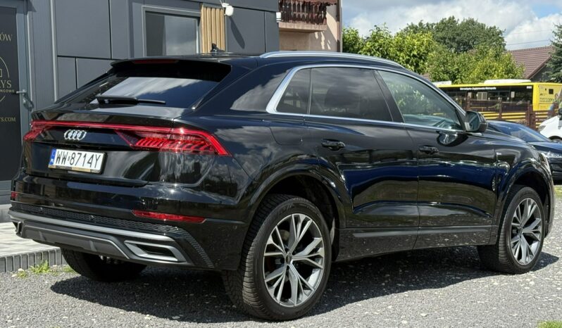 Audi Q8 FAKTURA VAT23/krajowy /os skrętna domyk full