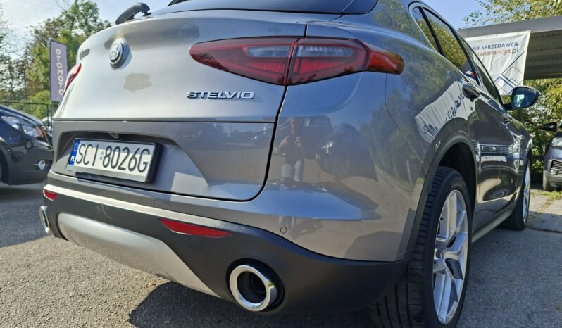 Alfa Romeo Stelvio Klimatronic 2-stref, Podgrz. fotele + kierownica, PL Salon, PDC 2x full