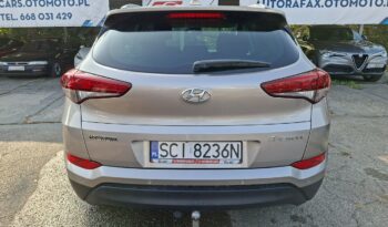 Hyundai Tucson Klimatronic 2-stref, Podgrz. fotele, Hak, PDC, Kamera cofania, Navi III (2015-2020) full