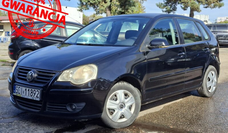 Volkswagen Polo Klimatronic, Ele. szyby, Ele. lusterka, 2 kpl. kół, Wspomaganie kier. IV FL (2005-2009) full