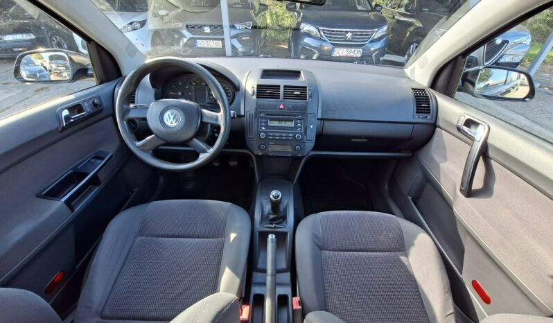 Volkswagen Polo Klimatronic, Ele. szyby, Ele. lusterka, 2 kpl. kół, Wspomaganie kier. IV FL (2005-2009) full
